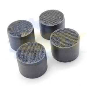Steel black mold sintered vents
