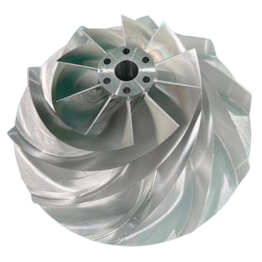 Custom 5-axis CNC aluminum impeller Custom 5-axis CNC aluminum impeller